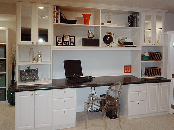 Custom Built Home Office Furniture And, Home Office Cabinets