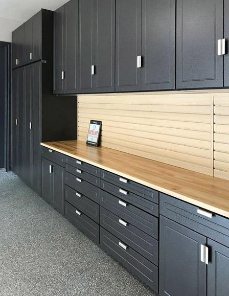 Garage Storage Cabinets, Design and Install